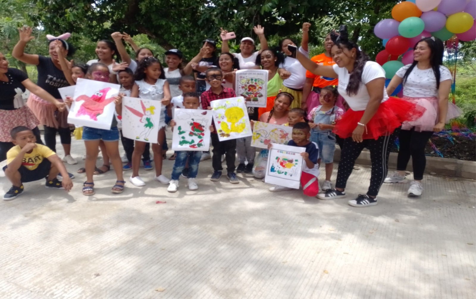 Actividad comunitaria FUNDESA Chigorodó