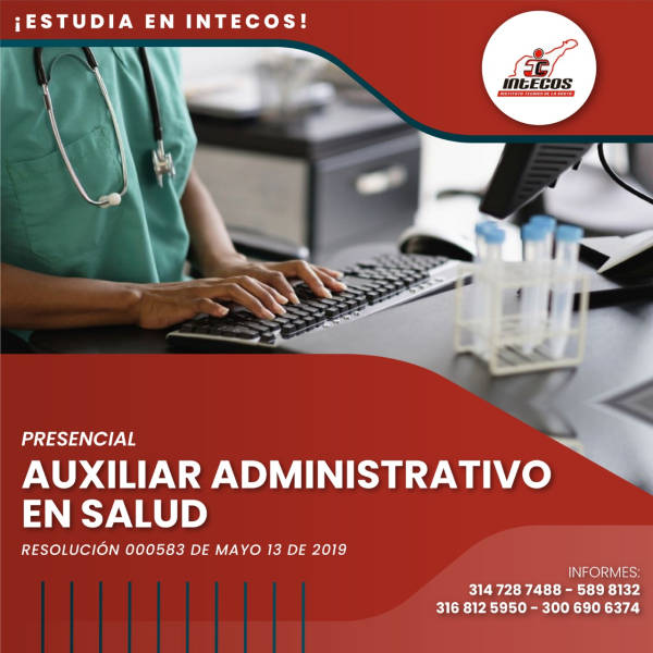 Carrera técnica de Auxiliar administrativo en salud de FUNDESA Carepa