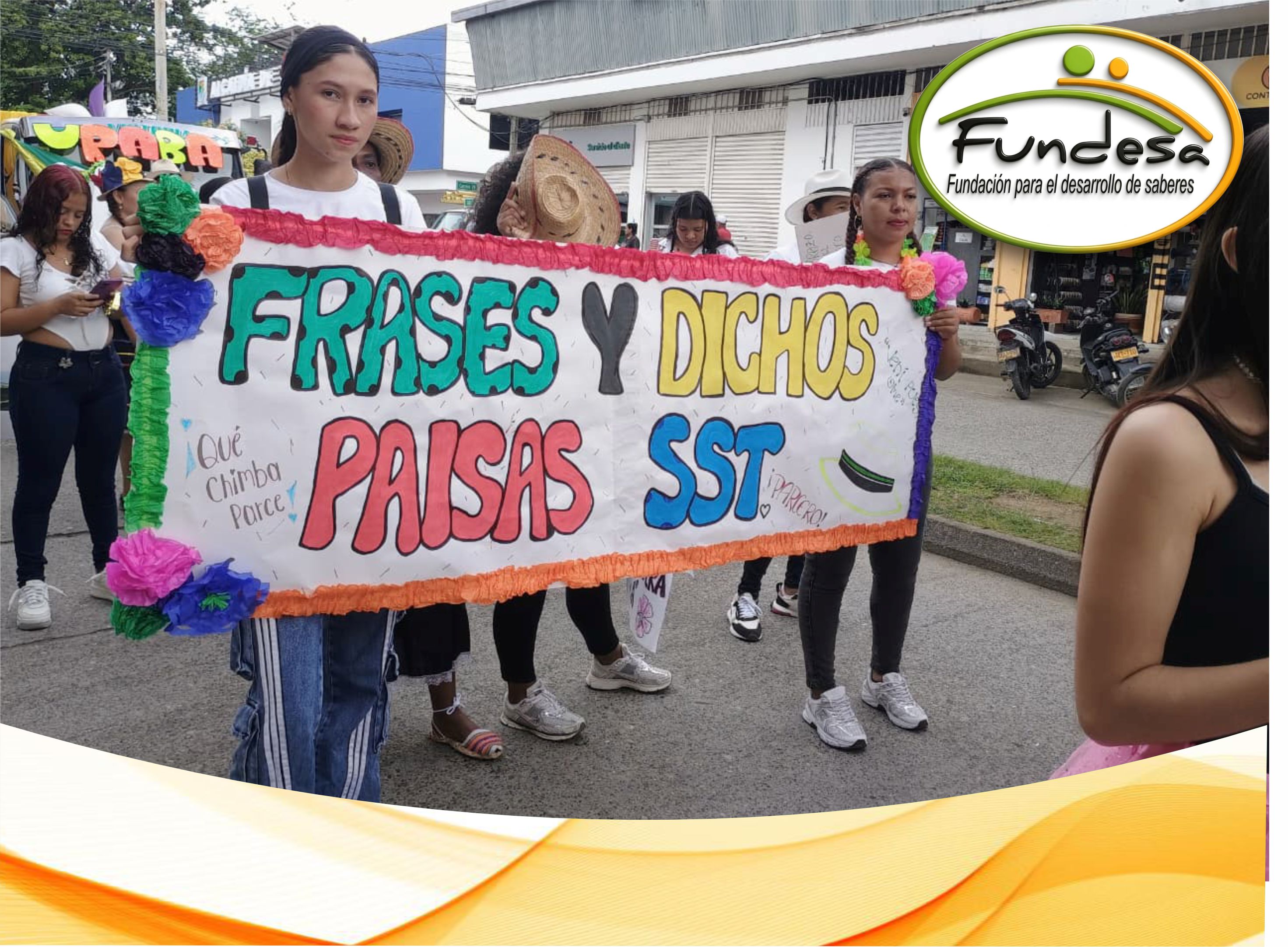 Estudiantes de Auxiliar de Enfermería de FUNDESA - Carepa